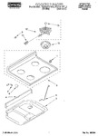 Diagram for 01 - Cooktop, Literature