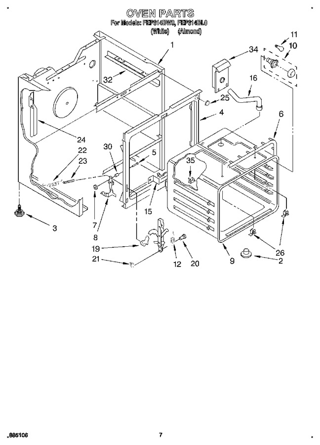 Diagram for FEP314BW0
