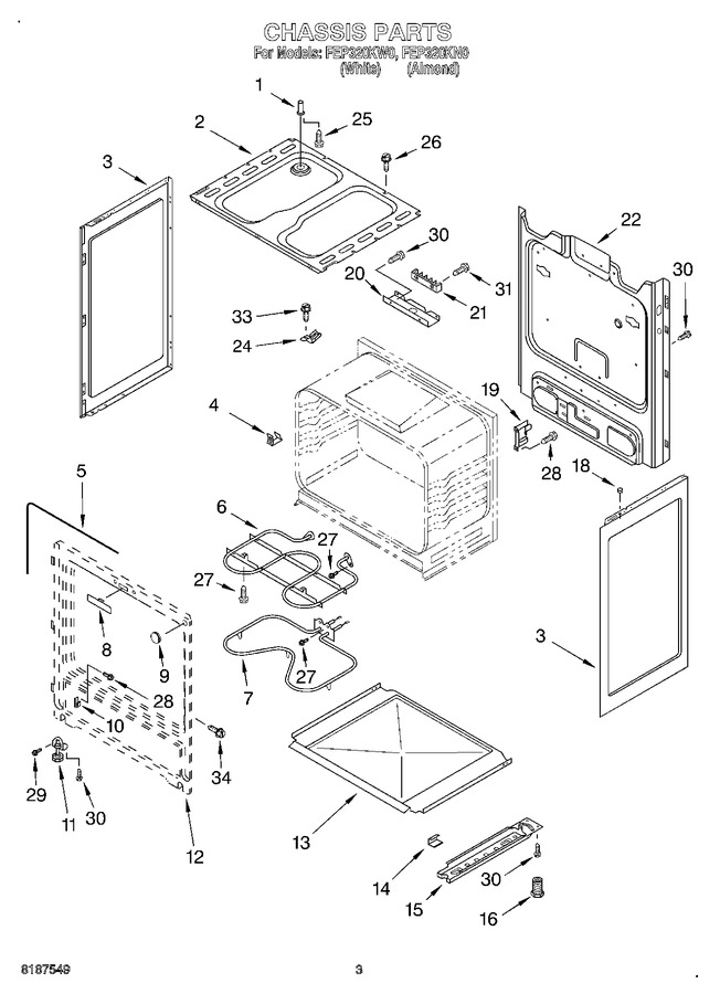 Diagram for FEP320KW0