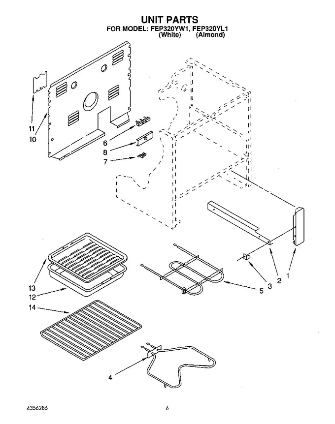 Diagram for FEP320YW1