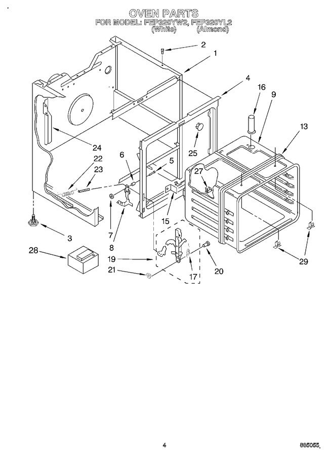 Diagram for FEP320YW2
