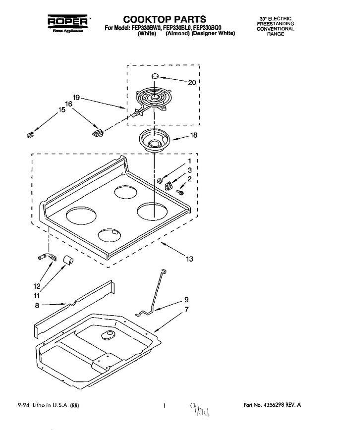 Diagram for FEP330BQ0