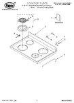Diagram for 01 - Cooktop, Literature