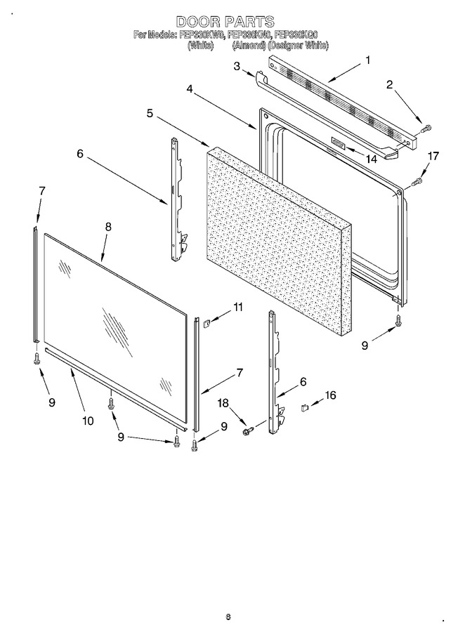 Diagram for FEP330KW0
