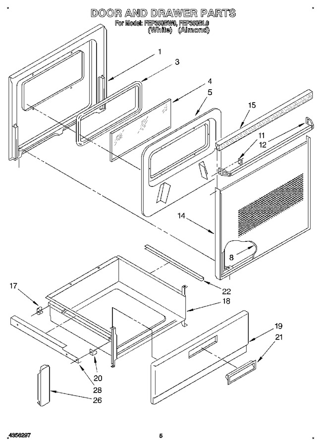Diagram for FEP350BW0