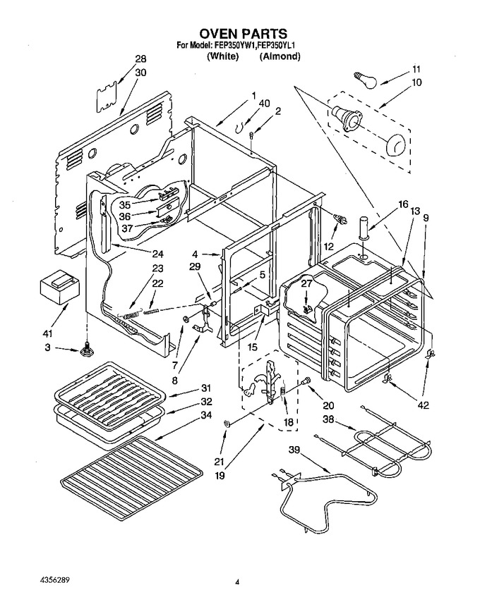 Diagram for FEP350YW1