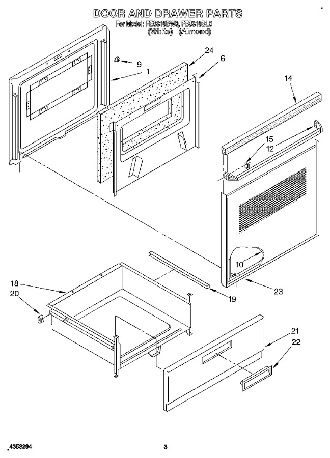Diagram for FES310BL0