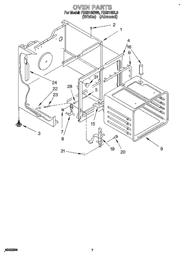 Diagram for FES310BW0