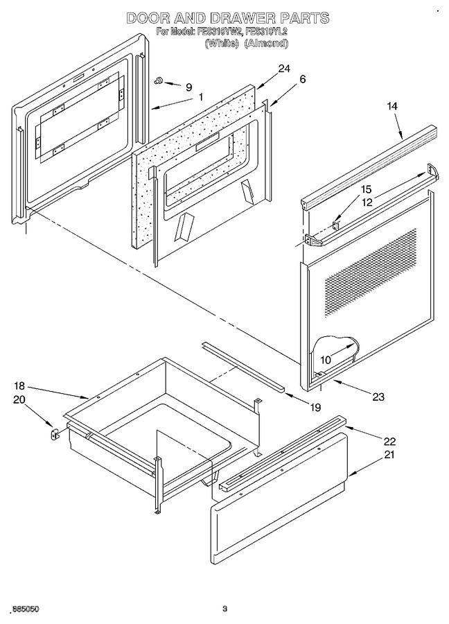 Diagram for FES310YW2