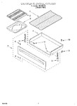 Diagram for 04 - Drawer And Broiler