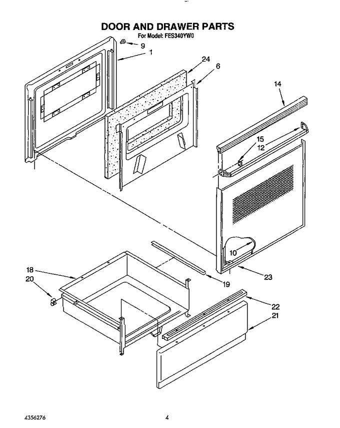 Diagram for FES340YW0