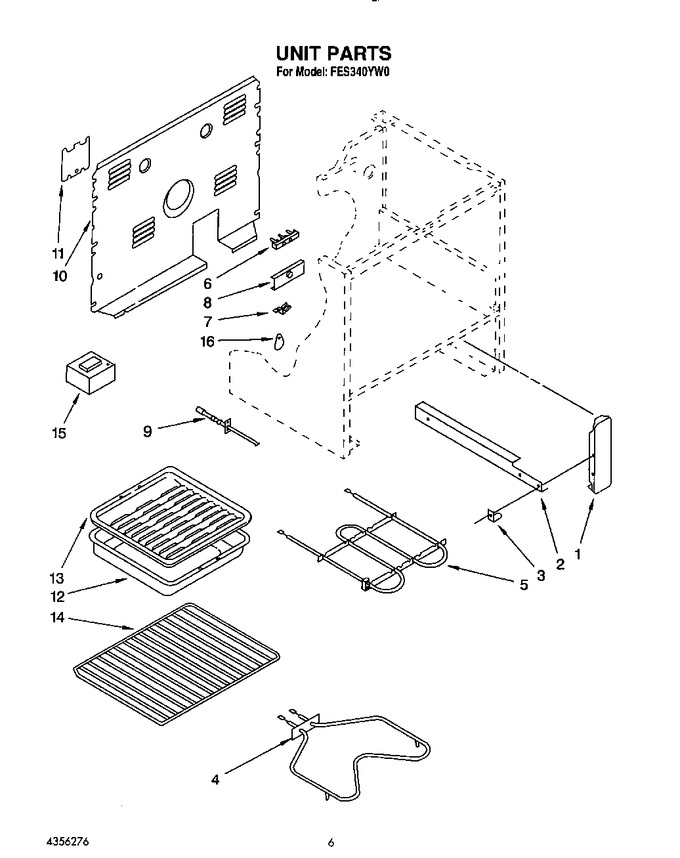 Diagram for FES340YW0