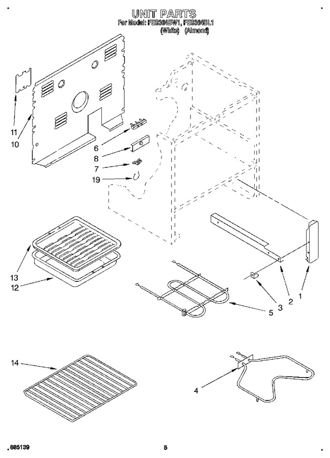 Diagram for FES364BW1