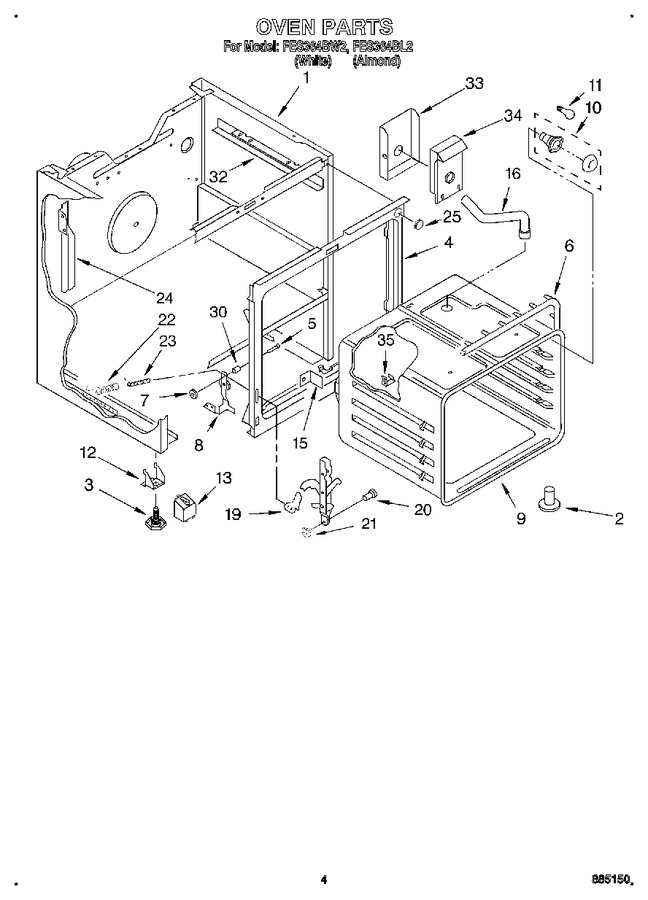 Diagram for FES364BL2