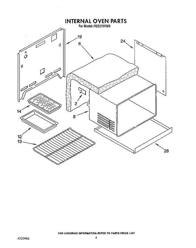 Diagram for FES370VX0