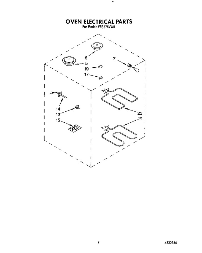Diagram for FES375VW0