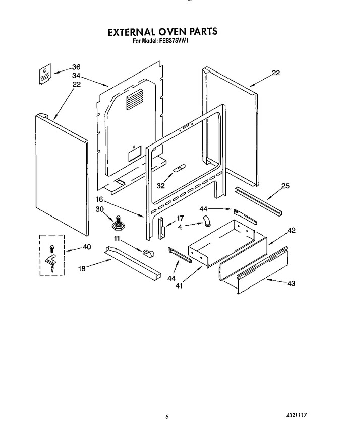 Diagram for FES375VW1