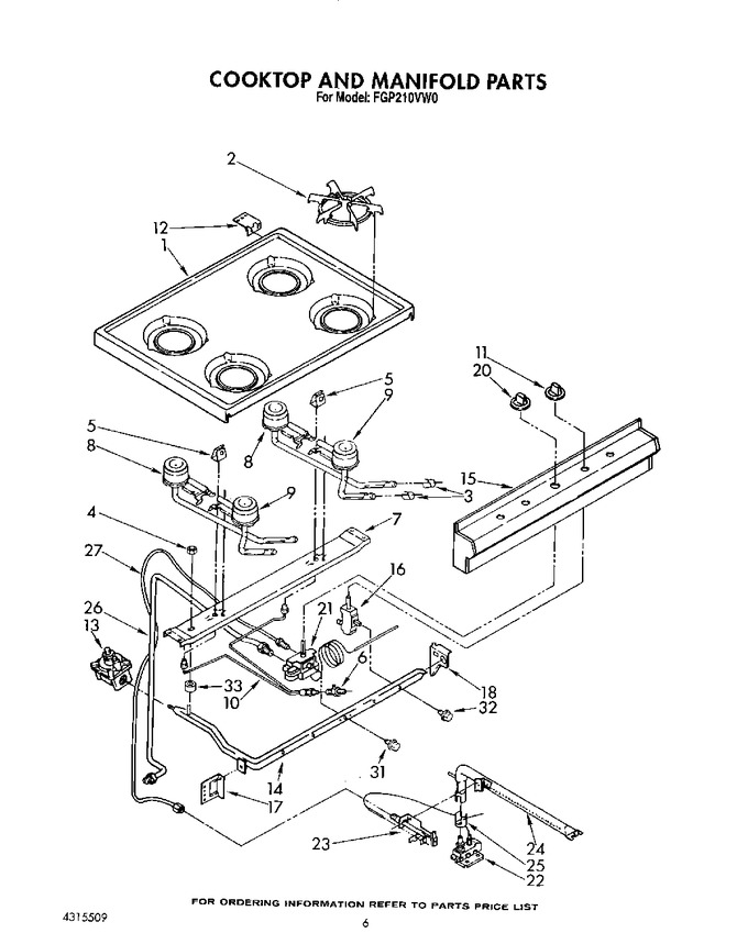 Diagram for FGP210VW0