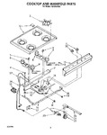 Diagram for 05 - Cooktop And Manifold, Lit/optional