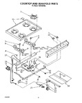 Diagram for 05 - Cooktop And Manifold, Lit/optional