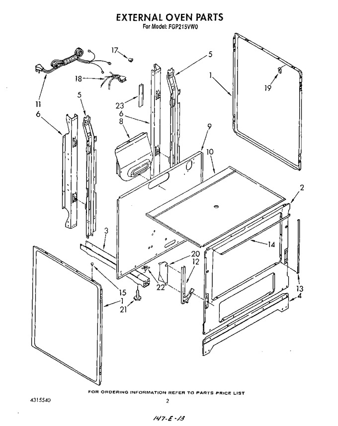Diagram for FGP215VW0