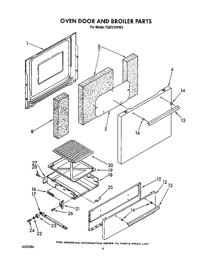 Diagram for FGP215VW2