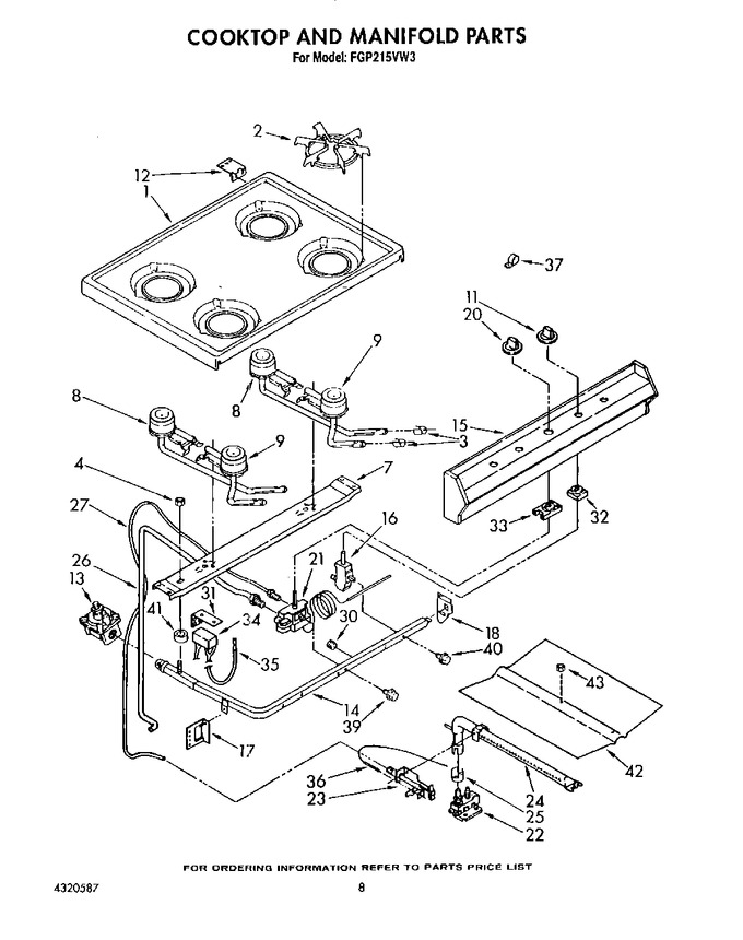 Diagram for FGP215VW3