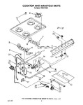Diagram for 05 - Cooktop And Manifold, Lit/optional