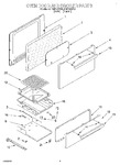Diagram for 02 - Oven Door And Broiler