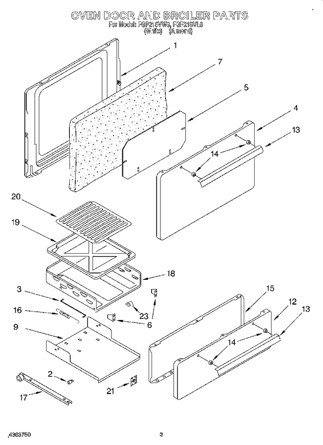 Diagram for FGP215VL6