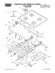 Diagram for 01 - Cooktop And Manifold, Literature