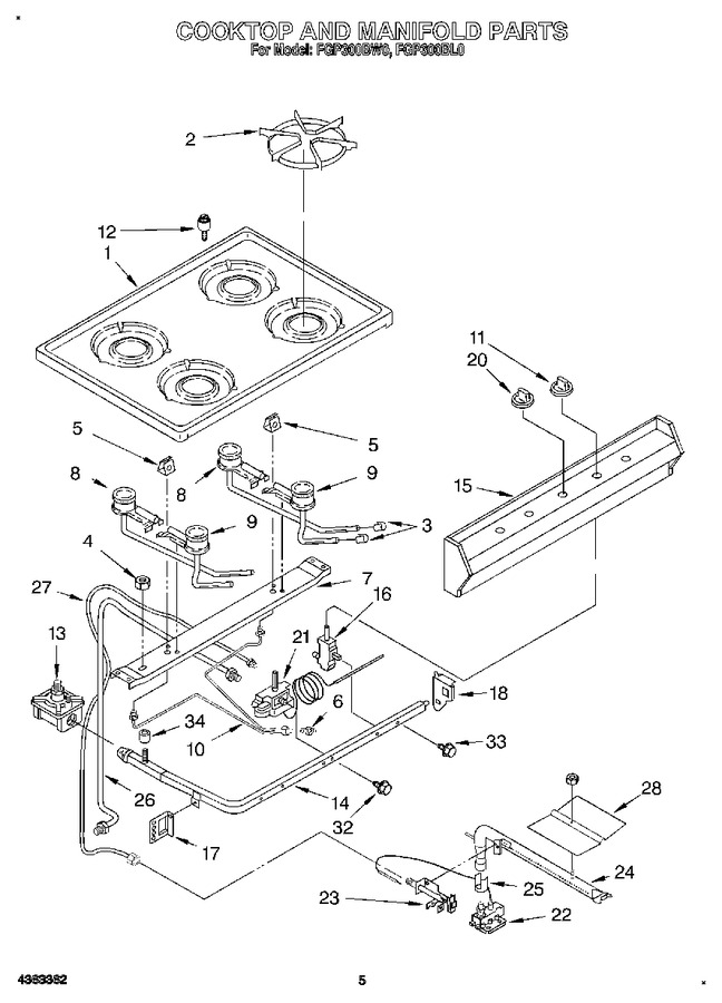 Diagram for FGP300BW0