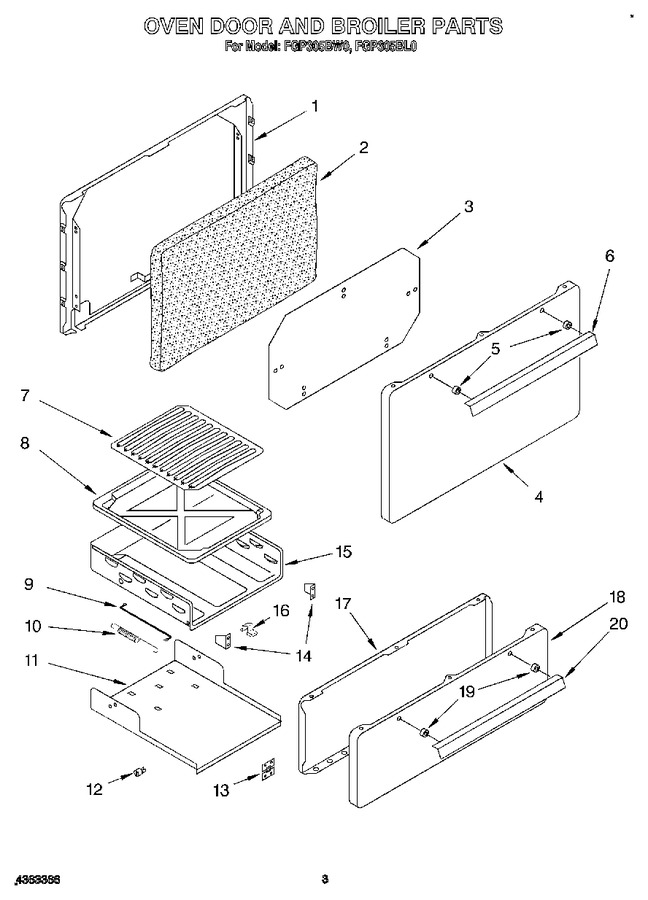 Diagram for FGP305BL0