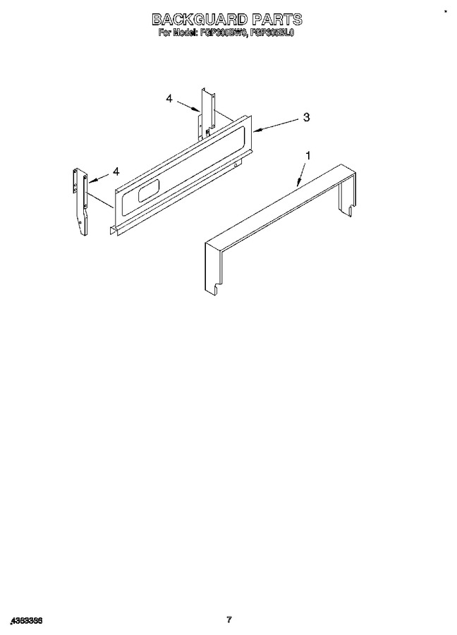 Diagram for FGP305BW0
