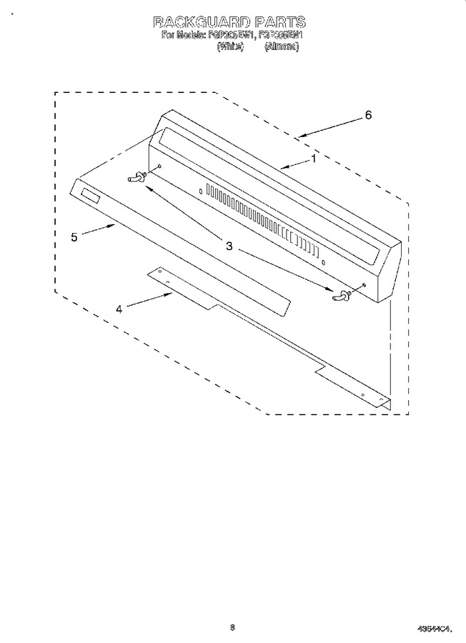 Diagram for FGP305EW1