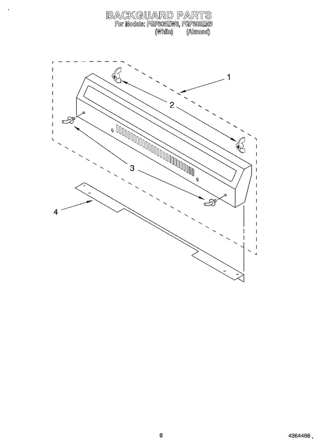 Diagram for FGP305EW3