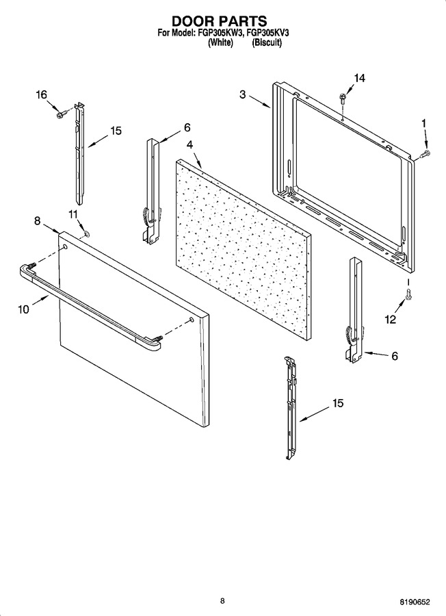 Diagram for FGP305KW3