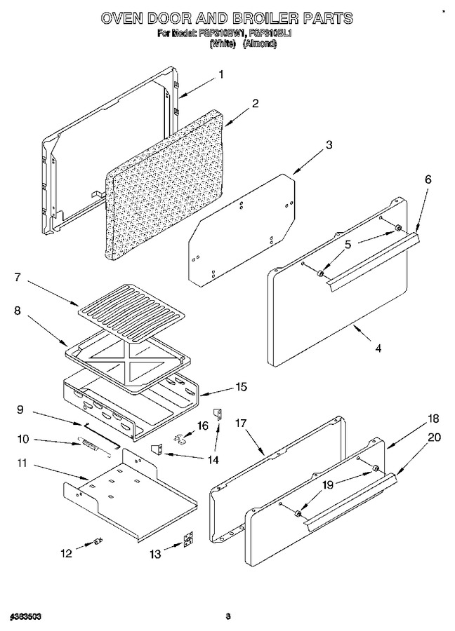 Diagram for FGP310BL1