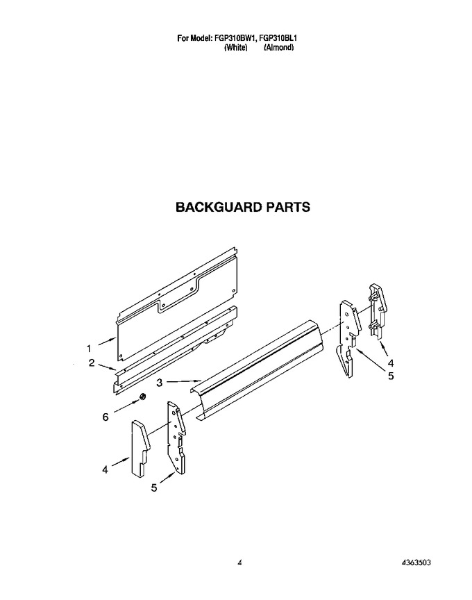 Diagram for FGP310BL1