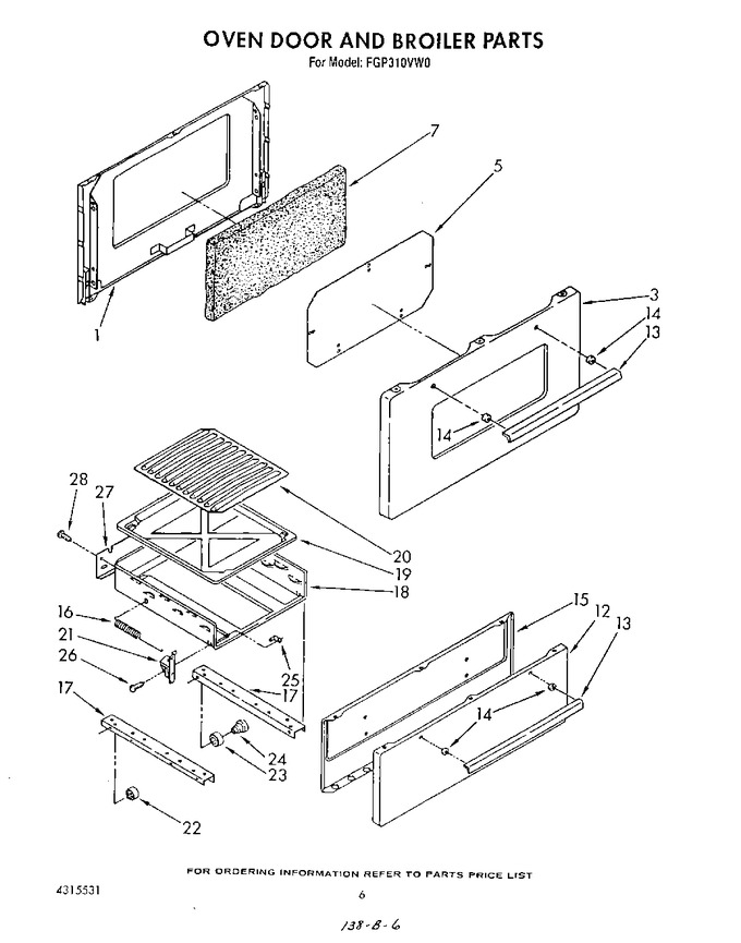 Diagram for FGP310VL0