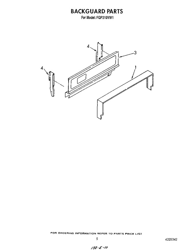 Diagram for FGP310VW1