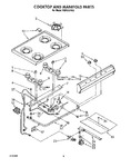 Diagram for 06 - Cooktop And Manifold, Lit/optional