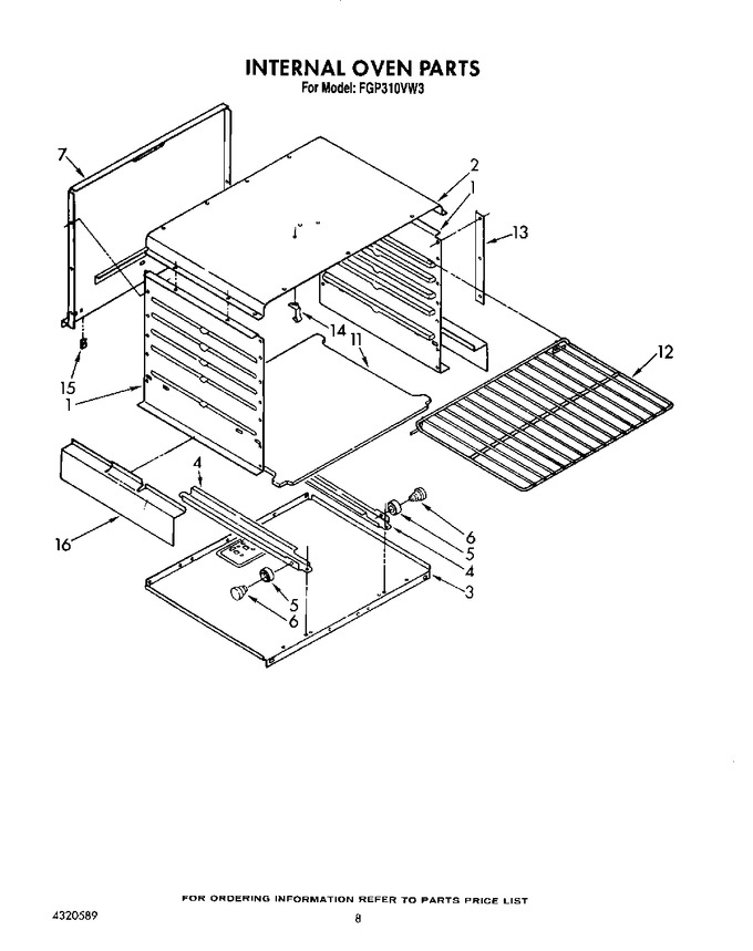 Diagram for FGP310VW3