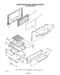 Diagram for 03 - Oven Door And Broiler