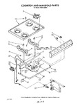 Diagram for 05 - Cooktop And Manifold, Lit/optional