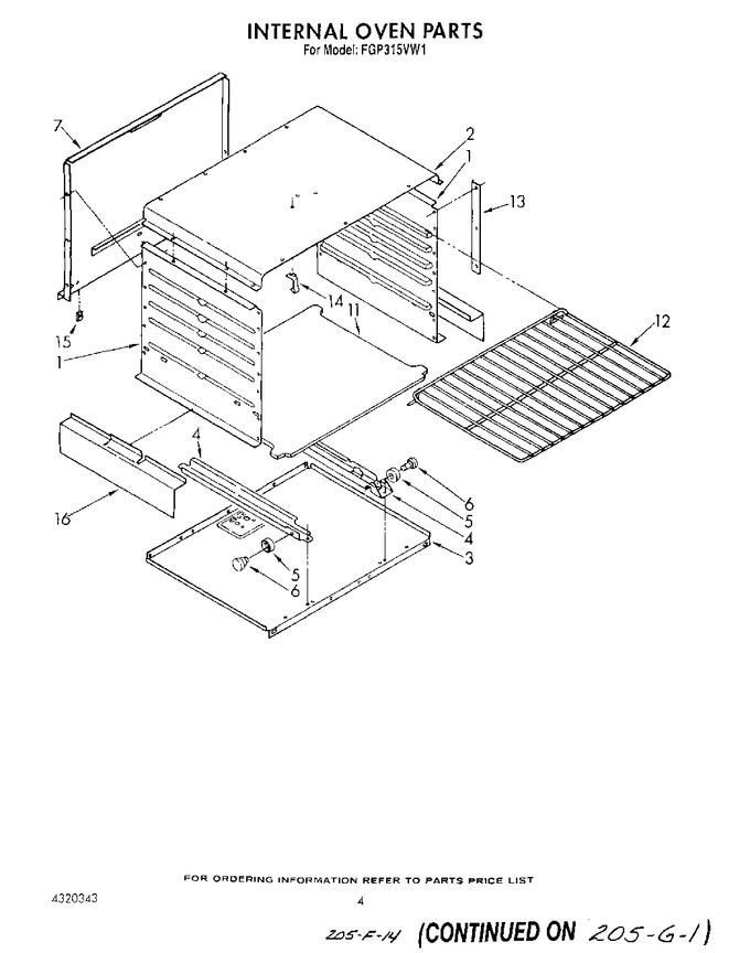 Diagram for FGP315VL1