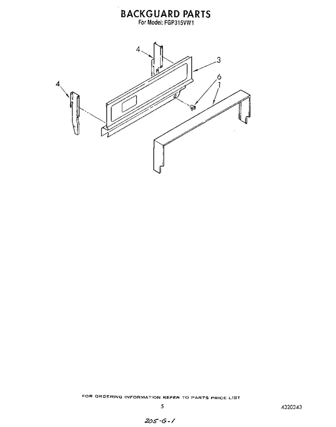 Diagram for FGP315VL1