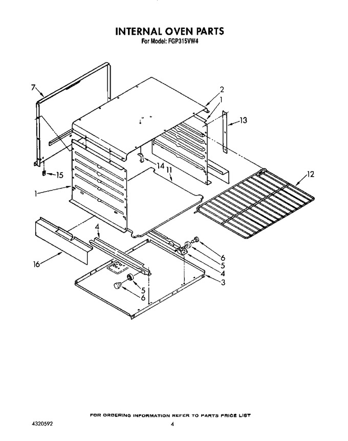 Diagram for FGP315VL4