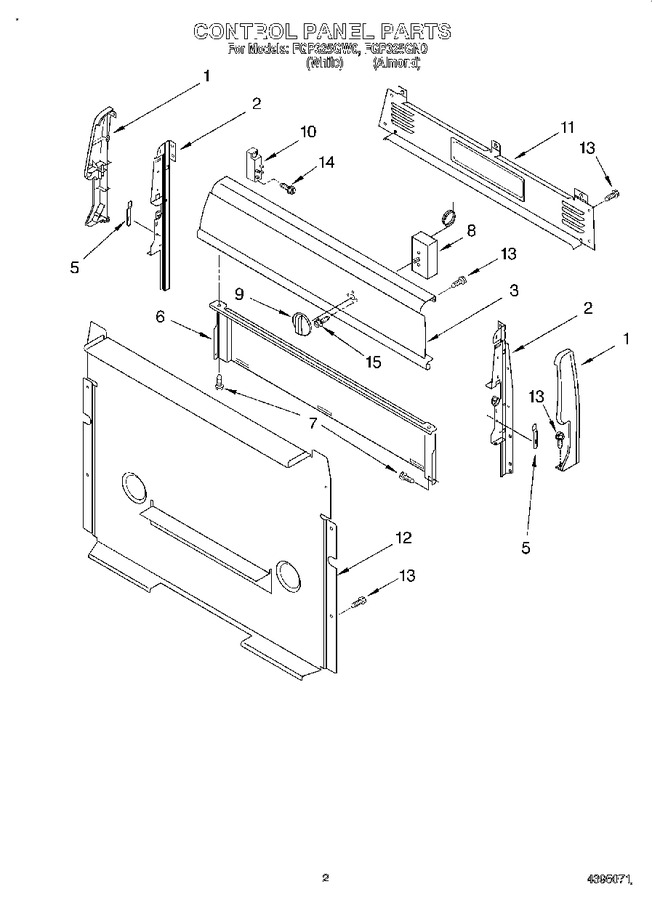 Diagram for FGP325GW0