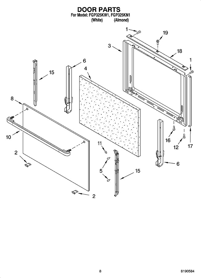 Diagram for FGP325KW1